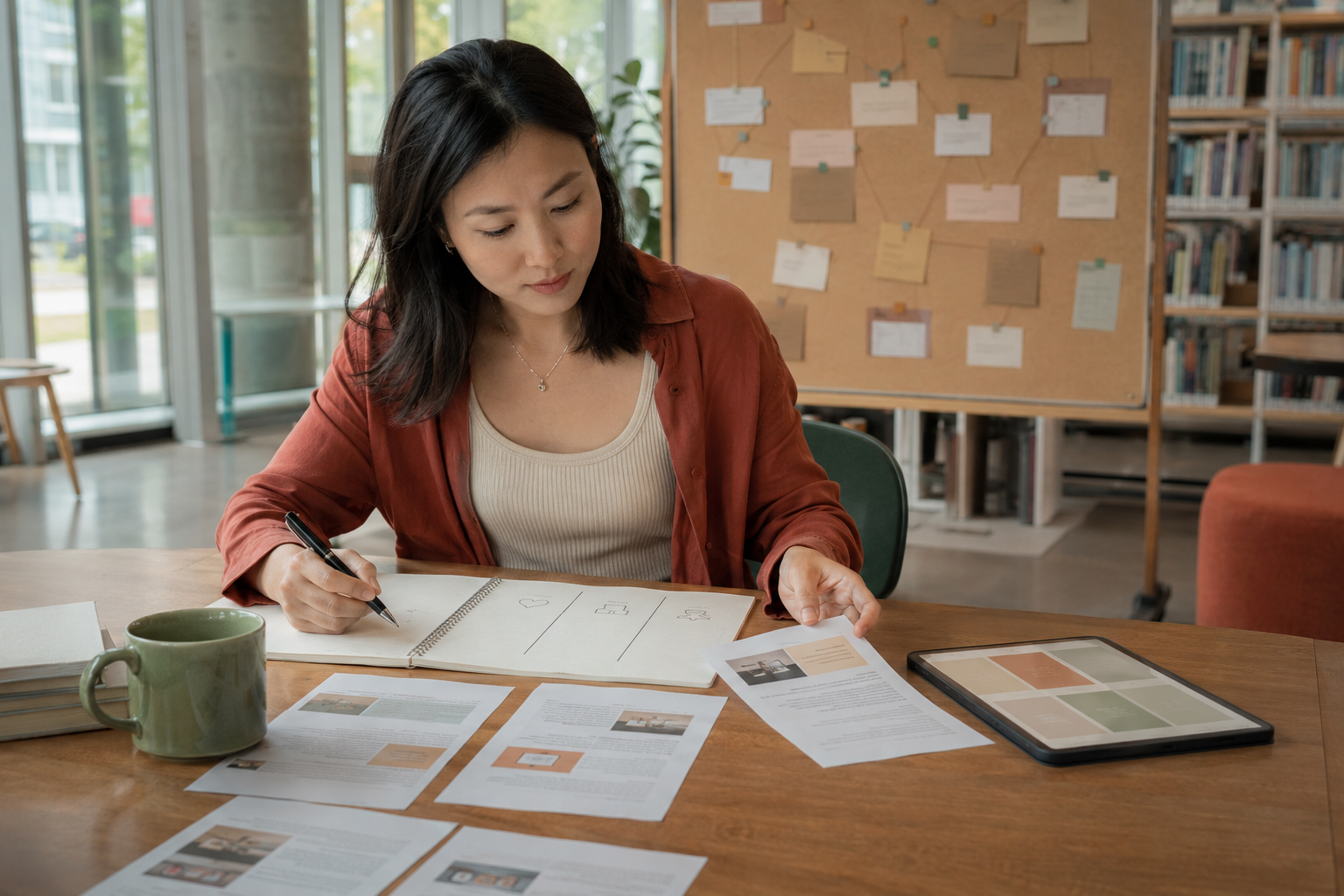 Individuele begeleiding tijdens online werk